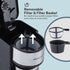 Elite Gourmet EHC-112B Personal Single-Serve Coffee Maker, Includes Stainless Steel Thermal Travel Mug