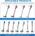 Wall Mount Holder for Shark IX141 IZ562H IZ682H IZ361H IZ462H Pet Cordless Stick Vacuum, Compatible with Dyson V10 V11