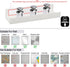 MATIMASU Set 2 10.6" Floating Shelf of - Wall Mounted Plastic Shelves for Bedroom With Adhesive Strip,Compact Nursery