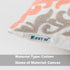 HWY 50 Coral Pink Decorative Throw Pillow Covers - 18x18 Inch (1 Piece) - Embroidered Cotton Farmhouse Cushion Cover