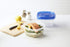 Glad GladWare Tall Entrée Food Storage Containers, Large Square Hold up to 42 Ounces, 3 Count Strong Food Holders