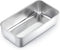 TeamFar Loaf Pan, 9¼” × 5” Stainless Steel Bread Loaf Pan for Baking Bread, Cake, Toast, Dishwasher Safe