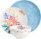 Spice by Tia Mowry Goji Blossom Decorated Porcelain Chip and Scratch Resistant