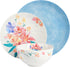 Spice by Tia Mowry Goji Blossom Decorated Porcelain Chip and Scratch Resistant