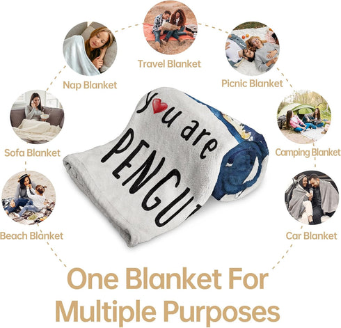 60'' 50'' SteadStyle Gifts for Him Her Boyfriend Girlfriend, Wedding Anniversary Blanket, Romantic I Love You Birthday