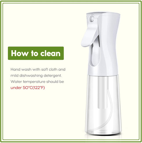 Oliver FS600 Oil Sprayer, 6oz Non-Aerosol Refillable Dispenser, Cooking Oil Mister, Less is More