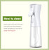 Oliver FS600 Oil Sprayer, 6oz Non-Aerosol Refillable Dispenser, Cooking Oil Mister, Less is More