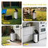 DTOMCD 15 Portable Trash Bag Holder Collapsible Trash Can with Lid, Trash Can for Outdoor Indoor Camping, Kitchen