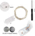 12 Pack 7 20 WATERGLIDE Valentine's Fairy Lights Battery Operated (Included), ft LED Mini String Lights, Waterproof