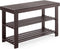 Sweetcrispy 3-Tier Shoe Rack Bench, Bamboo Entryway Storage Organizer, Shoes Stand for