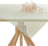 Xrrxy Anti Slip PVC Tablecloth Underlay, Adjustable Foam Mat, Anti-Skid Rug Pad Gripper Table Mat, White