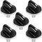 AMI PARTS 00650847 Cooktop Stove Knobs, Fit for BOSCH, Replace 00650847 650847 1999734, 5 pcs