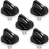 AMI PARTS 00650847 Cooktop Stove Knobs, Fit for BOSCH, Replace 00650847 650847 1999734, 5 pcs