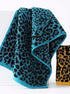 KINGSHORE 3 Set 1 1 1 100% Piece Premium Bath Towel (Leopard), Bath Towel Hand Towel Washcloth, Quick-Drying