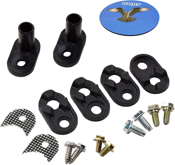 HQRP Door Closer Kit Compatible with Whirlpool Refrigerator Replacement WPW10329686 4318165 AP3103517 PS358690 2182178