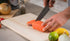 Hinoki Wood Reversible Cutting Board, Slim Small 13.5 x 8.2 x 0.55 Inch