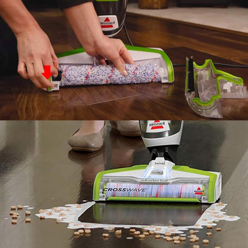 TQEONKL 2PC, 1868/1866 1785 1608683, 160-8683, 1608684 Vacuum Cleaner Rolling Brushes Multi-Surface Brush Roll
