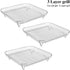 8" Air Fryer Rack for Air Fryer, Stainless Steel Three-Layer Rack with Food Clip, Fits 5.8QT - 6QT Air Fryers