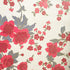 Moyishi Vintage Floral Flower Paper Peel & Stick Shelf Liner - Dresser Drawer Sticker, 17.7''x78.7'' Red