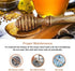 Bitbat 6.2 Inch Olive Wood Honey Dipper- Wooden Honey Spoon, Honey Sticks,a stunning addition to any kitchen