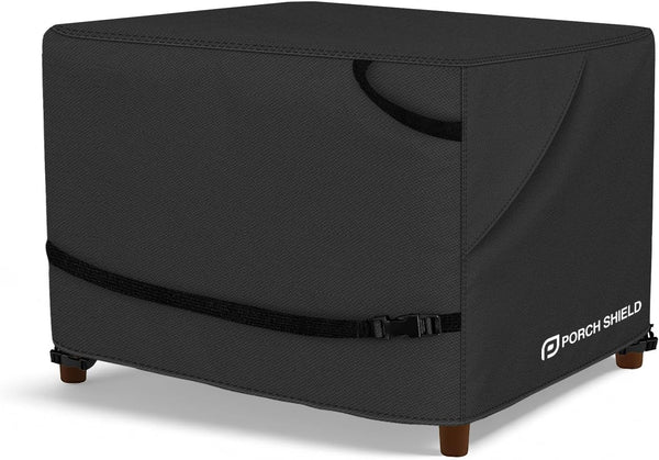 Porch Shield Patio Ottoman Cover - Waterproof Outdoor Rectangular Side Table Covers