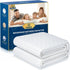 Premium 100% Waterproof King Mattress Protector, Breathable Cooling Cover, Hypoallergenic, Noiseless, Machine Washable