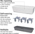 Cole & Mason Triple Self-Watering Herb Keeper - Burwell