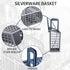 Dishwasher Cutlery Basket (9 x 3 x 10.3 inches) for Samsung DD82-01112A / DD94-01013A / DD97-00250A, Compatible with