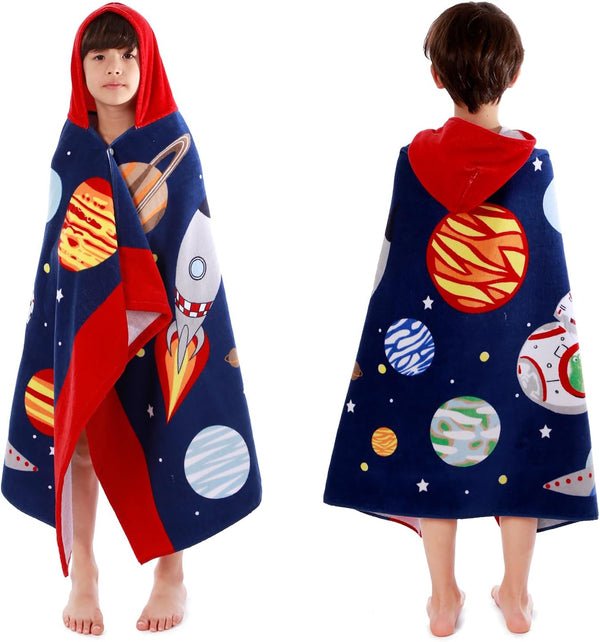 MOKANI Kids Cotton Hooded Towels | Super Soft & Thick & Super