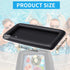Ice Buffet Serving Tray Drink Cooler with Drain Plug,Inflatable Ice Serving Buffet Bar Inflatable Cooler for Parties Food 52 x 24 x 5'' (Black) by ABSOK