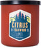Manly Indulgence Citrus Teakwood Scented Candles for Men, 2 Wick, 15 oz Premium Soy Blend Wax, 60H Burn