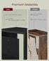 2-Tier 9.4 11.8 25.2 Inches, ULBC432B01 VASAGLE Custos Collection - Bookshelf, Bookcase, Book Shelf, Open Storage
