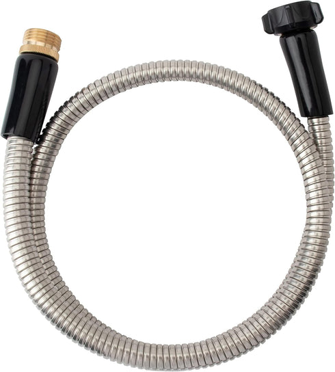 Yanwoo 304 Stainless Steel 2ft Garden Hose, Flexible & Lightweight Heavy Duty Short Water Hose