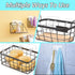 cobee 8 Rack(4 Set) Pcs Shower Caddy Adhesive Replacement, Shower Adhesive Hooks Wall Hooks, Transparent Strong
