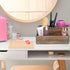 Besti Wooden Hair Dryer Holder – Organizer for Hair Tools and Styling Supplies, Natural Elegant Design
