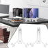 15 Pcs 7 Inch Clear Plastic Easels, Stand/Plate Holders for Pictures, Artworks, Posters, Small Boards