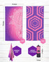 4TH 35x78 inches) VENTURE Microfiber Beach Towel: Quick-Dry, Compact, Sand-Free, Absorbent, Sandproof and Lightweight