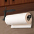 Paper Towel Holder,Paper Towel Holder Under Cabinet Self Adhesive Kitchen Countertop Wall Mount Paper Towel Holders with Screws for Rough Surface,Vertically or Horizontally Black by XDerlin