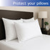 Body Size Pillow Protector, 21" W x 55" L, Waterproof Zippered Pillow Cover, Hypoallergenic Dust Proof Case