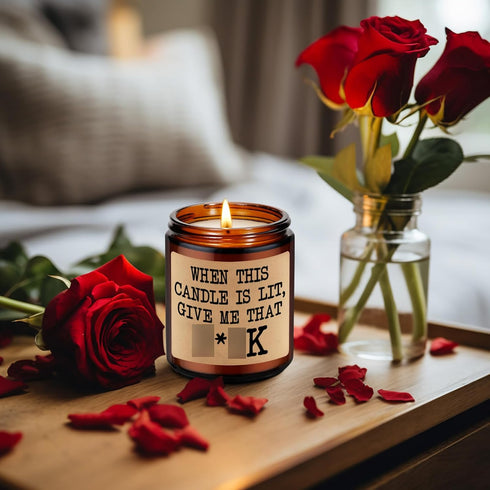 GSPY Scented Candle, Cute Gifts for Boyfriend, Funny Christmas, Anniversary, Birthday Presents for Him