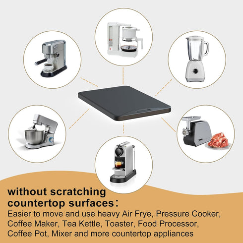 KEINE MARKE Heavy Duty Sliding Tray - Kitchen Appliance Organizer for Coffee Maker, Space Saving