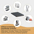 KEINE MARKE Heavy Duty Sliding Tray - Kitchen Appliance Organizer for Coffee Maker, Space Saving