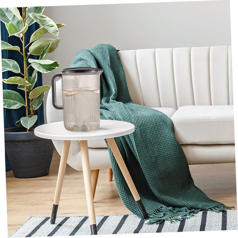 Unomor Cold Water Bottle, Iced Tea Pitcher, Drinking Water Jug, Water Container for Fridge, Cool Tea Pitcher