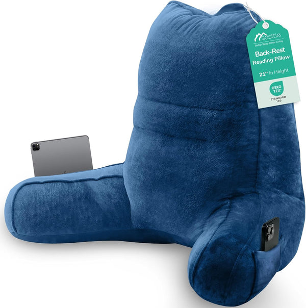 Sasttie Reading Pillow, Pillows for Reading or Relaxing Ergonomic Support for Head,