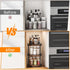 3 Countertop 10.2" 10.2" 18.5", Snughome Lazy Susan Organizer, Tier Rotating Spice Rack, Turntable Lazy Susan Kitchen