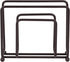 Mind Reader Wire Napkin Holder, Multi-Unit Free-Standing Tissue Storage for Dining Area, Pack of 2, Stainless Steel
