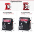 BAGSPRITE Stand Mixer Cover - Detachable Appliance Sliders for KitchenAid Mixer, Storage Bag for 6/7/8 Quart