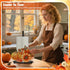 MorningRo Countertop Countertop Thanksgiving Paper Towel Holder Pumpkin Kitchen Decor and Accessories Fall Large Black