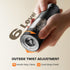 Gaivis Set Gifts(2 Pack,Black/Black) Electric Salt and Pepper Grinder - Rechargeable Automatic Salt and Pepper Shakers