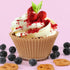 Caperci Natural Jumbo Cupcake Liners Large Baking Cups, Odorless, Food Safe Grease-Proof Papers (150-Count) by Caperci